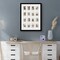 Americanflat 14.8x20 Mini Instant Photo Collage Frame with 16 Openings for 2.1x3.4 Photos - Double White Mat - Instax Mini Photo Frame - Polished Plexiglass Cover - Hanging Hardware - Black